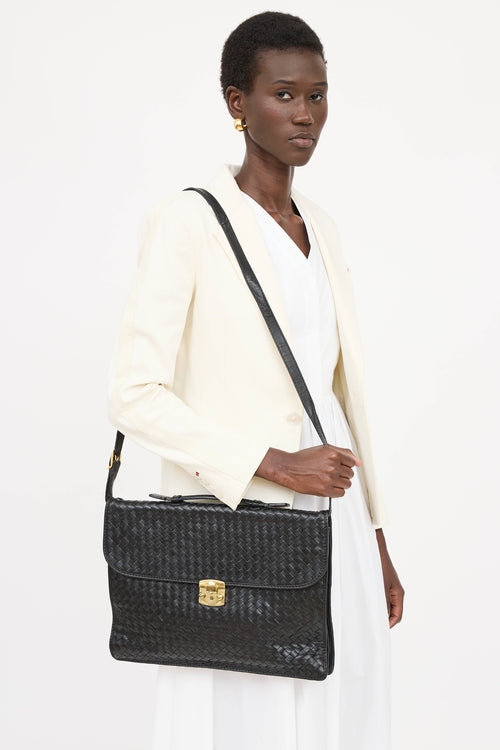 Bottega Veneta Intrecciato Briefcase
