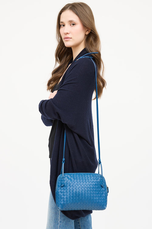 Bottega Veneta Leather Intrecciato Nodini Bag