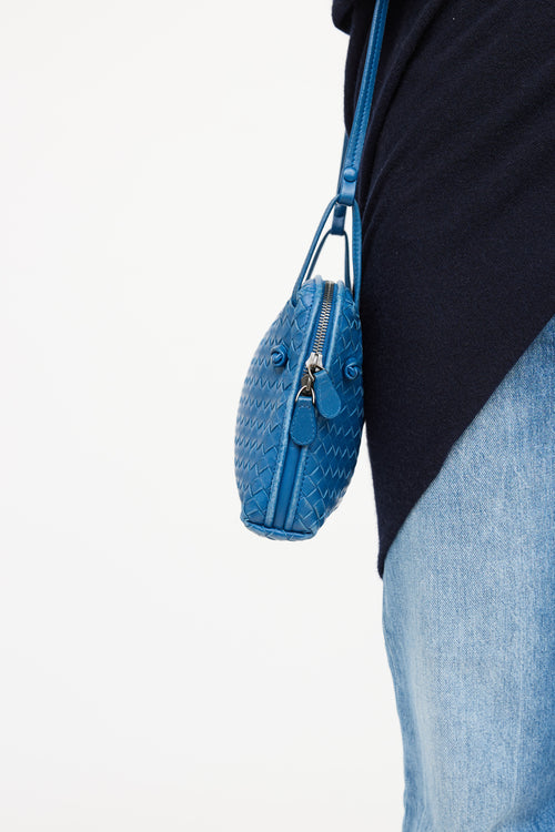 Bottega Veneta Leather Intrecciato Nodini Bag