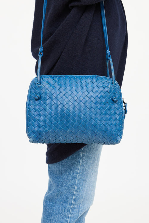 Bottega Veneta Leather Intrecciato Nodini Bag