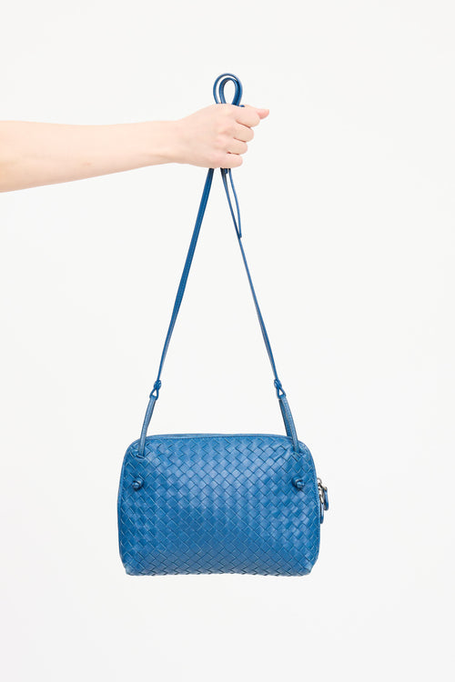 Bottega Veneta Leather Intrecciato Nodini Bag