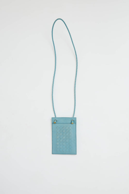 Bottega Veneta Leather Crossbody Pouch