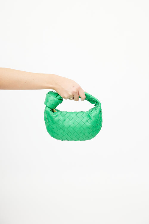 Bottega Veneta Bright Green Mini Jodie Bag