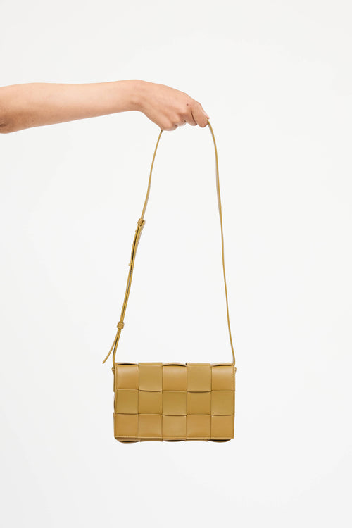 Bottega Veneta Leather Cassette Crossbody Bag