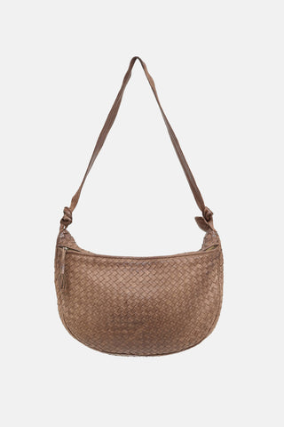 Bottega Veneta Intrecciato Leather Crossbody Bag