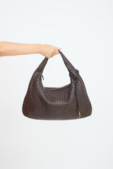 Bottega Veneta Brown Leather Intrecciato Braided Bag