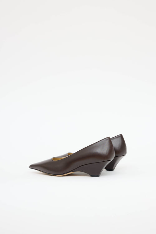 Bottega Veneta Leather Point Pump