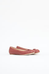 Bottega Veneta Intrecciato Bow Flat