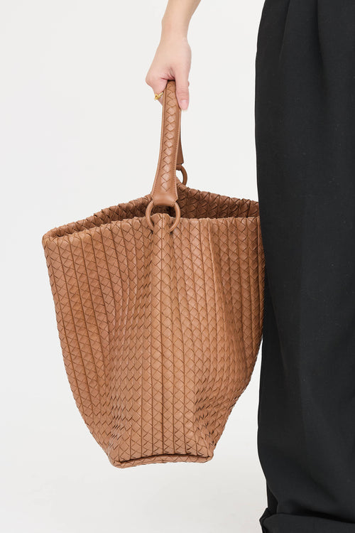 Bottega Veneta2010 Intrecciato Natte Tote Bag
