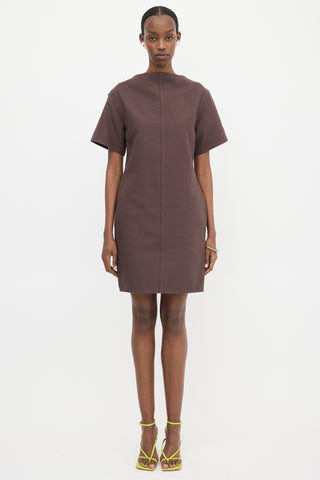 Bottega Veneta Canvas Midi Dress