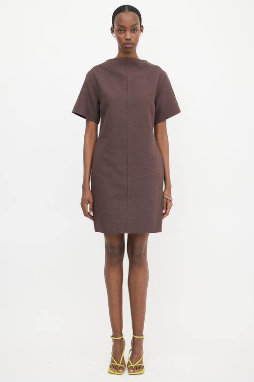 Bottega Veneta Canvas Midi Dress