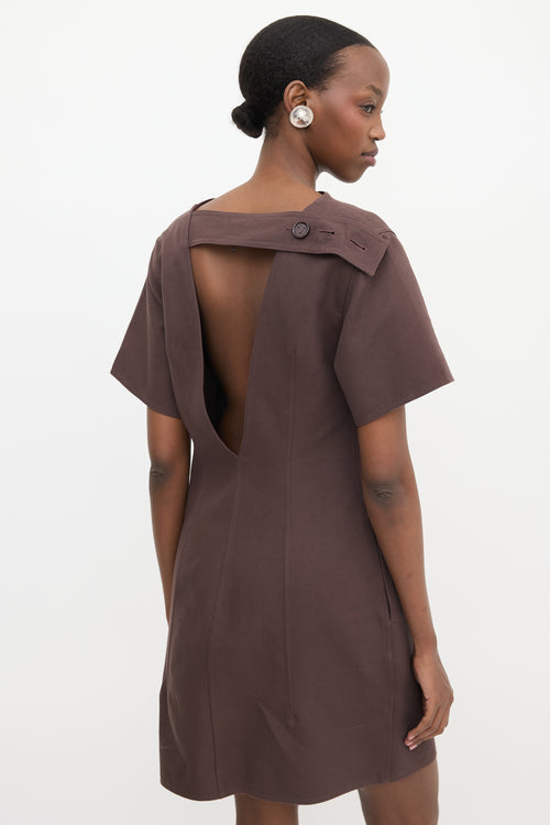 Bottega Veneta // Canvas Midi Dress – VSP Consignment