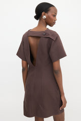 Bottega Veneta Canvas Midi Dress