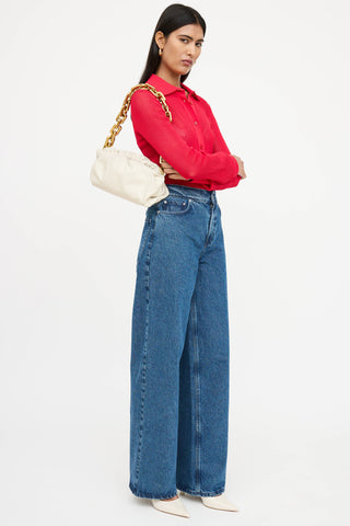 Bottega Veneta Leather The Chain Pouch Bag