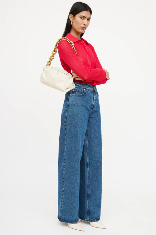Bottega Veneta Leather The Chain Pouch Bag