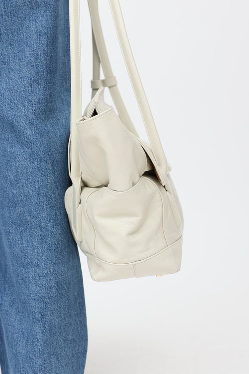 Bottega Veneta Leather Arco Slouch Bag