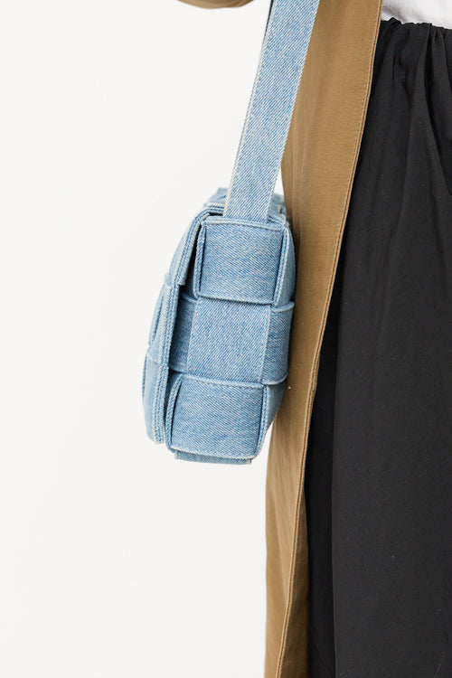 Bottega Veneta Denim Cassette Bag