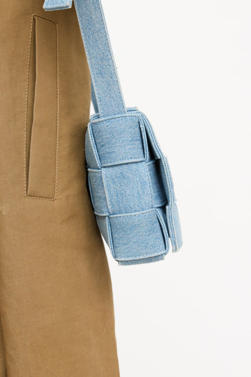 Bottega Veneta Denim Cassette Bag