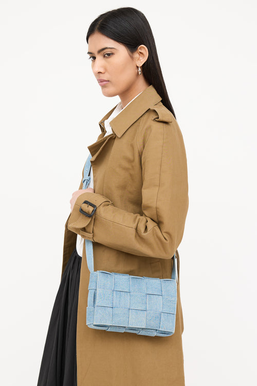 Bottega Veneta Denim Cassette Bag
