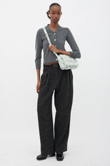 Bottega Veneta Embossed Leather Casette Bag