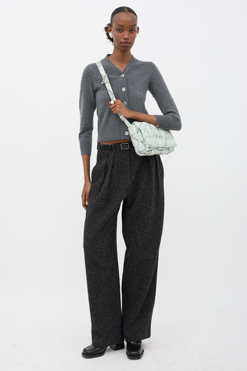 Bottega Veneta Embossed Leather Casette Bag