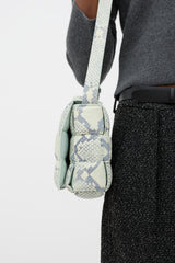 Bottega Veneta Embossed Leather Casette Bag