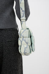 Bottega Veneta Embossed Leather Casette Bag