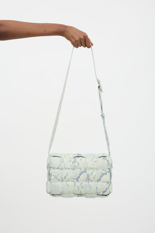 Bottega Veneta Embossed Leather Casette Bag