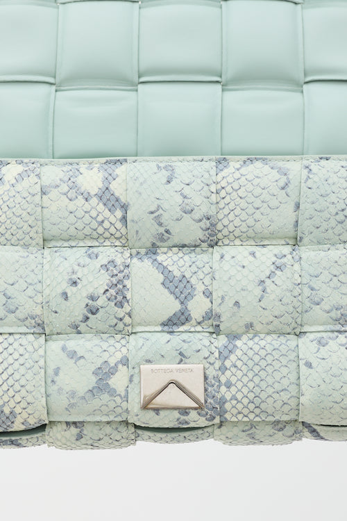 Bottega Veneta Embossed Leather Casette Bag