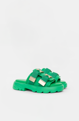 Bottega Veneta Flash Buckle Slide