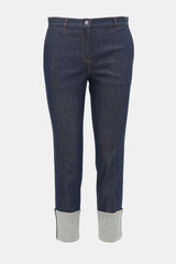 Bottega Veneta Foldover Tapered Jeans