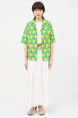 Bottega Veneta Printed Bowling Shirt