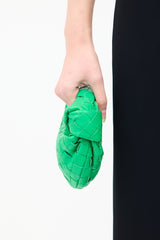 Bottega Veneta Green Intrecciato Leather Candy Jodie Bag