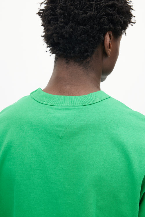 Bottega Veneta Green Pocket Hardware T-Shirt