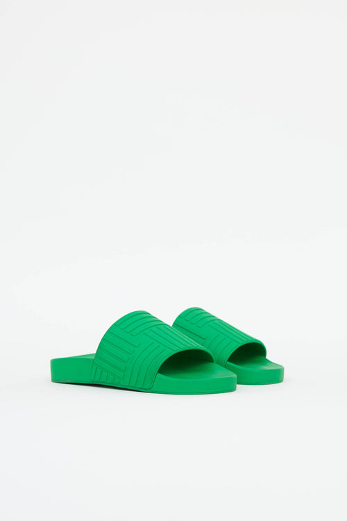 Bottega Veneta Rubber Slide