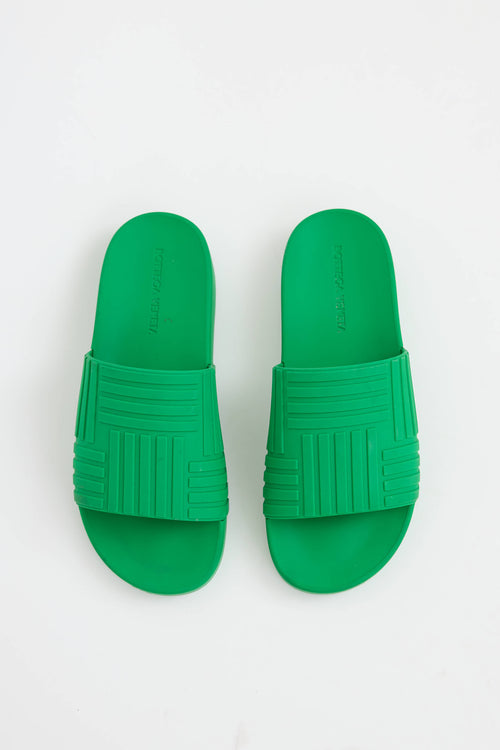 Bottega Veneta Rubber Slide
