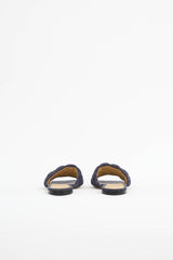 Bottega Veneta Denim Quilted Slide
