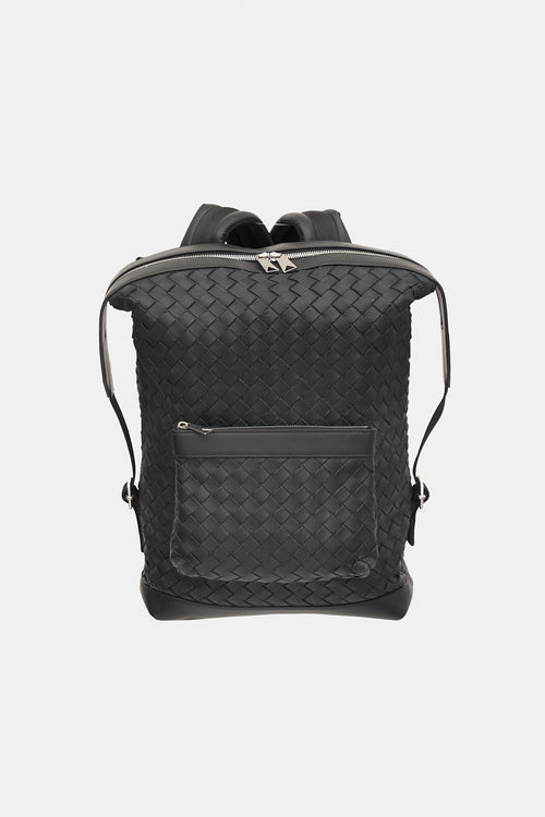 Bottega Veneta Intrecciato Leather Classic Backpack