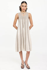 Bottega Veneta Knit & Silk Dress