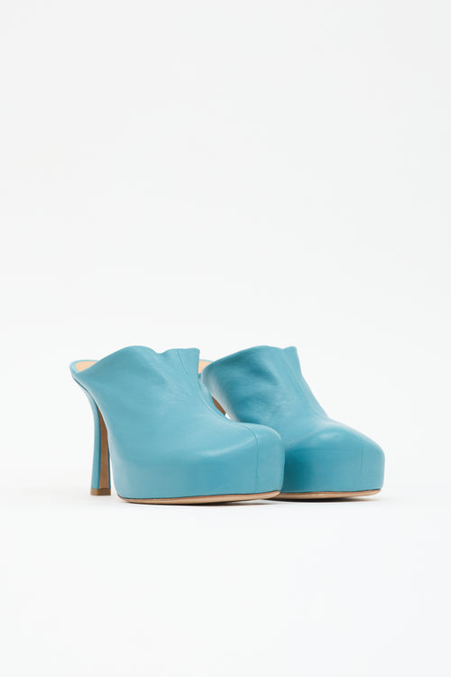 Bottega Veneta Leather Bold Mule