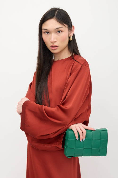 Bottega Veneta Leather Cassette Bag