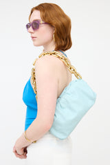 Bottega Veneta Leather Chain Pouch