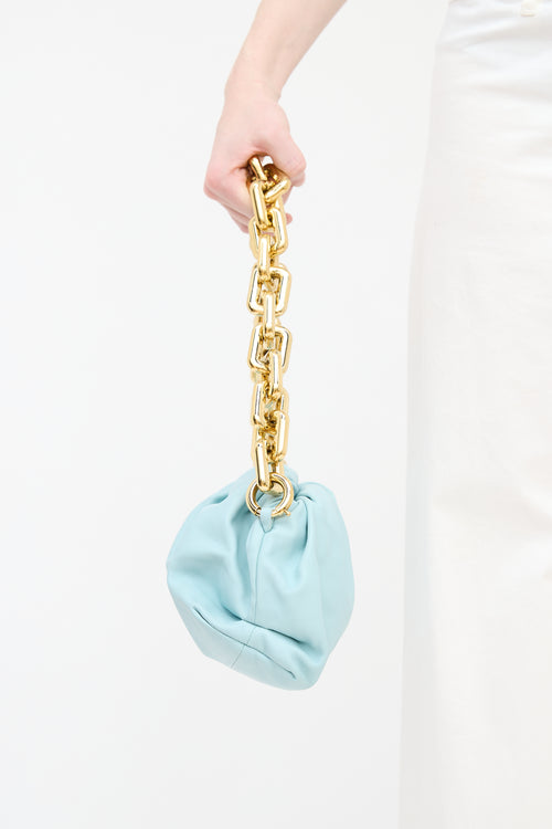 Bottega Veneta Leather Chain Pouch
