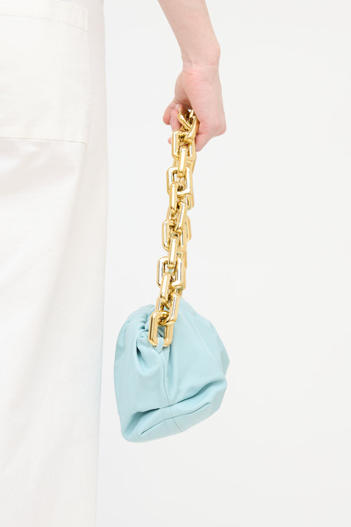 Bottega Veneta Leather Chain Pouch