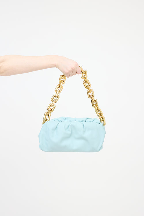 Bottega Veneta Leather Chain Pouch