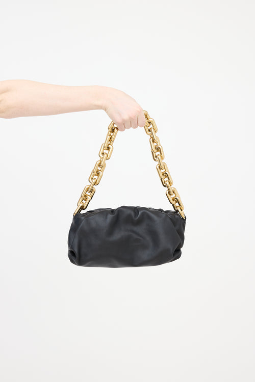 Bottega Veneta Leather Chain Pouch