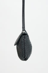 Bottega Veneta Leather Intrecciato Crossbody Bag