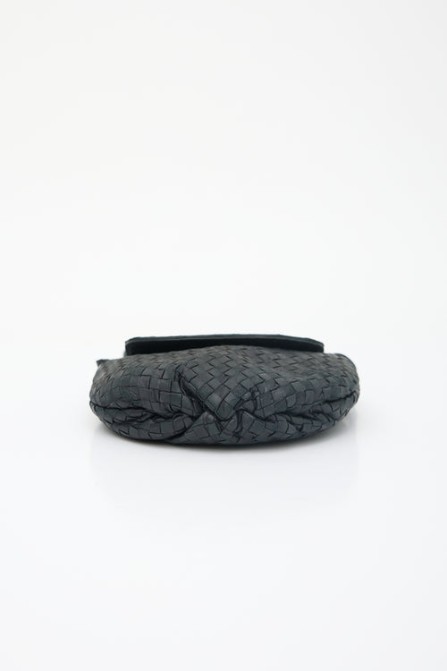 Bottega Veneta Leather Intrecciato Crossbody Bag