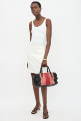 Bottega Veneta Leather Intrecciato Montaigne Bag