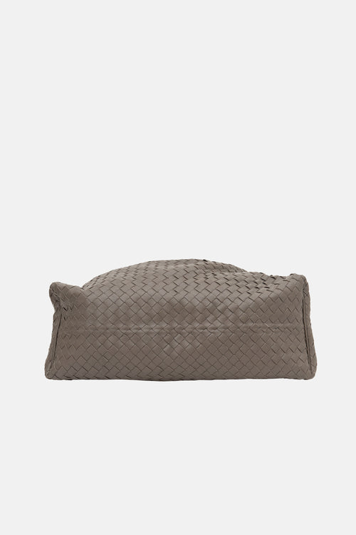 Bottega Veneta Leather Intrecciato Sloane Bag